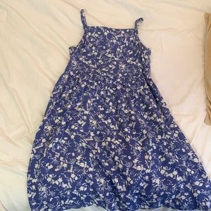 Blue Floral Sundress